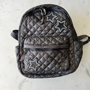 Oliver Thomas Black Grey Mini Backpack